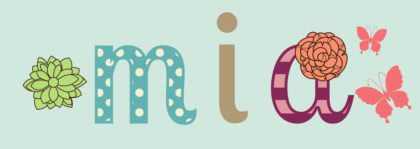 Personalised Kids Name Poster Blossoming UAE – Blossoming Name