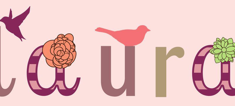Personalised Animal Name Poster Romantic UAE – Romantic Name - Image 2