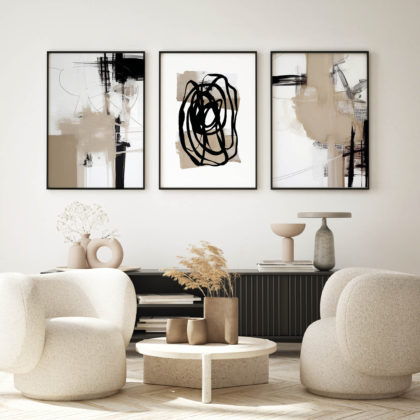 Modern Poster Set UAE – Contemporary Dreams