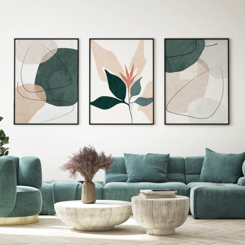 Pastel Poster Set UAE – Calming Pastel