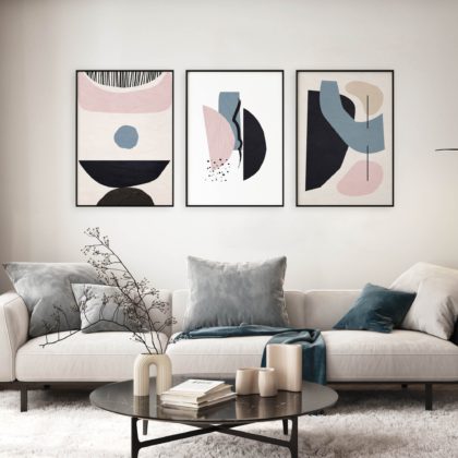 Pastel Poster Set UAE – Pastel Rhapsody