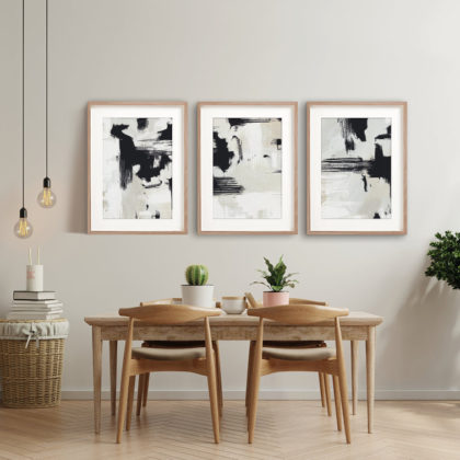 Abstract Poster Set UAE – Imaginary Horizons