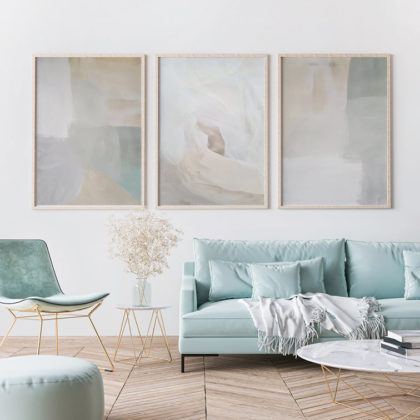 Abstract Poster Set UAE – Illuminated Essence