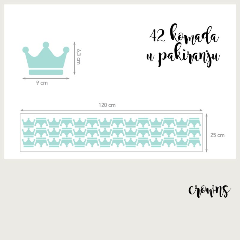 Wall Decals Home Decor – Crowns - Image 2