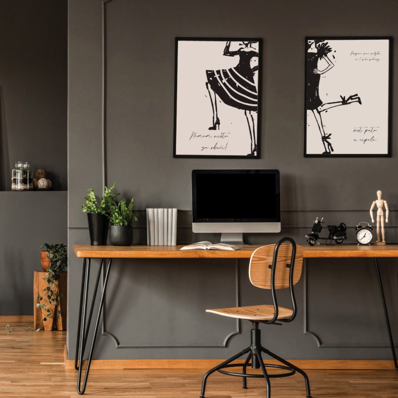 Abstract Poster Set UAE – Basic Women