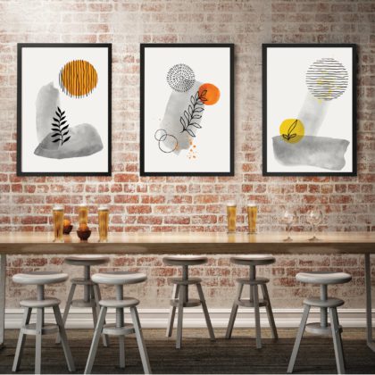 Wall Art Poster Set UAE – Summer Joy