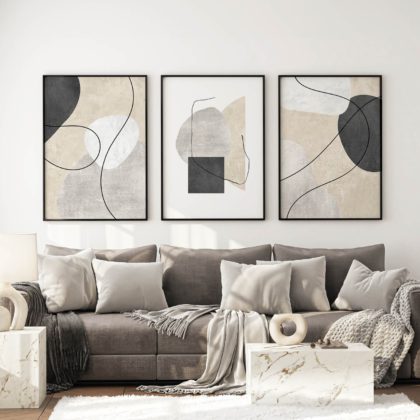 Abstract Poster Set UAE – Persistent Pebbles