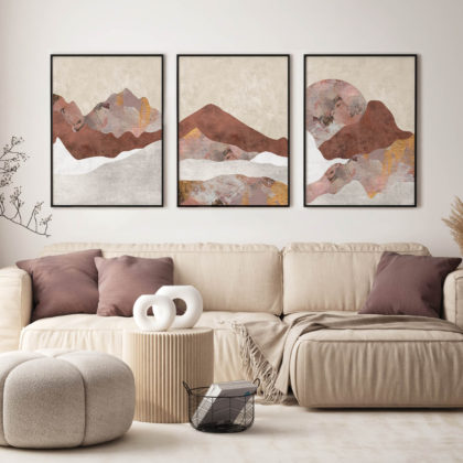 Abstract Poster Set UAE – Phobos Relief