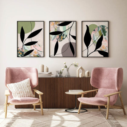 Wall Art Poster Set UAE – Summertime Windowpane