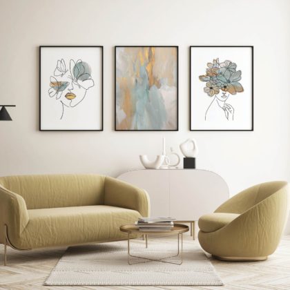 Abstract Poster Set UAE – Persephone Prophecy