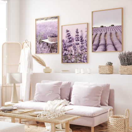 Floral Poster Set UAE – Lavish Lavandula