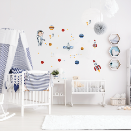 Kids Room Wall Decals – My Little Astronaut