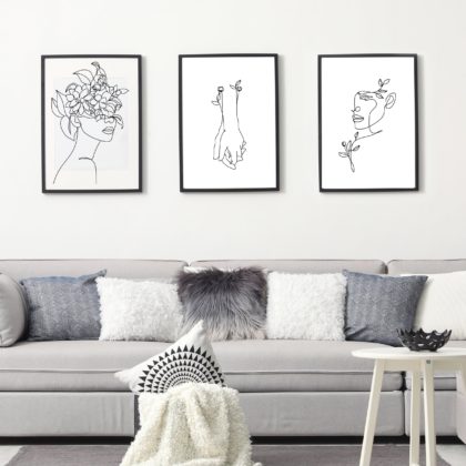 Quote Poster Set UAE – Hand in Hand