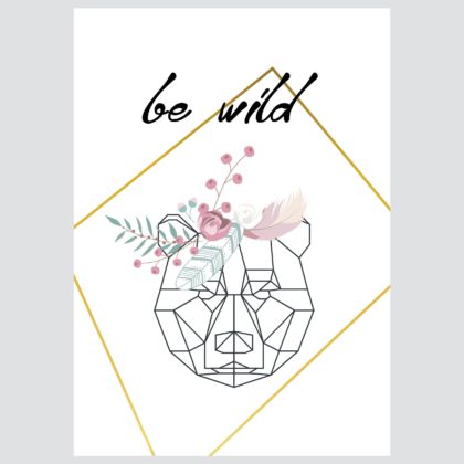 Kids Wall Poster Set | Be Wise