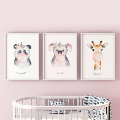 Kids Wall Poster Set | Cool Gang