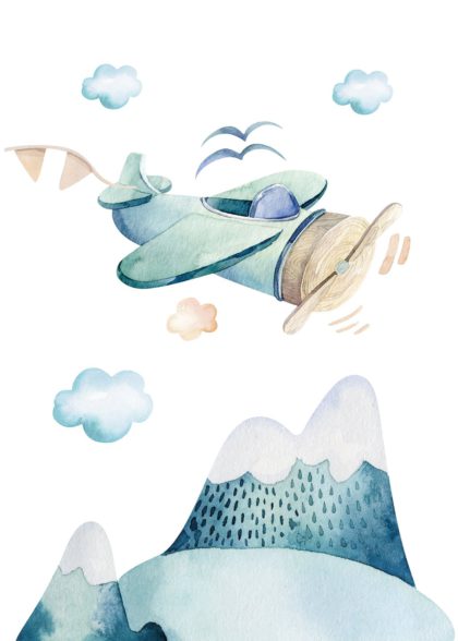 Kids Wall Art Set | Old Times Travel