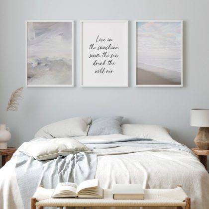 Wall Art Poster Set UAE – Off to the Beach