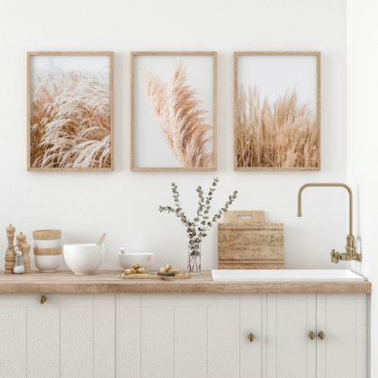 Wall Art Poster Set UAE – Dreaming Wheat