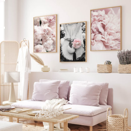 Floral Poster Set UAE – Gentle Bouquet