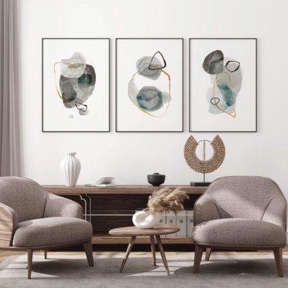 Pastel Poster Set UAE – Minimal Pastels