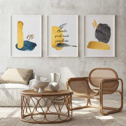 Quote Poster Set UAE – Your Own Sunshine