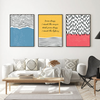 Quote Poster Set UAE – Music and Lyrics