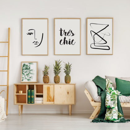 Modern Poster Set UAE – Tres Chic
