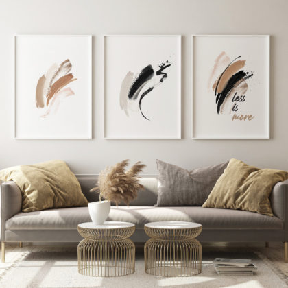 Minimal Poster Set UAE – Less Is More