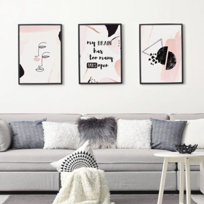 Quote Poster Set UAE – Too Many Tabs