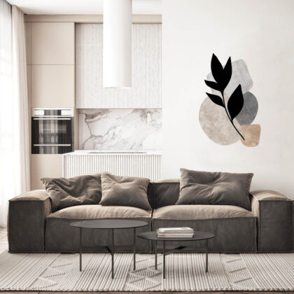 Nature Wall Decal – Branch Rocks