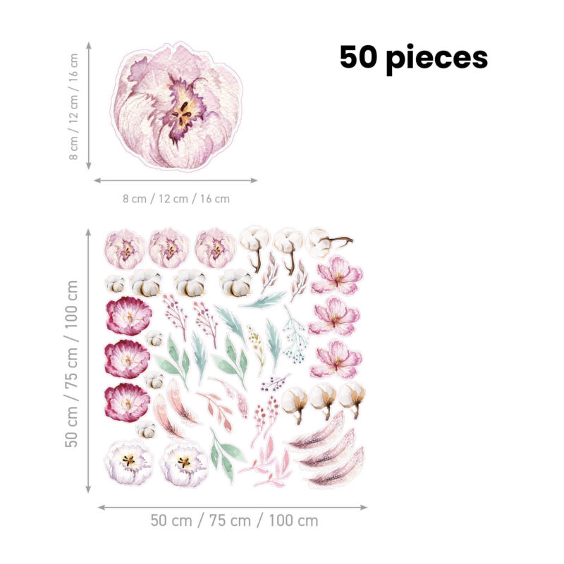 Wall Stickers UAE – Cotton Blossom - Image 2