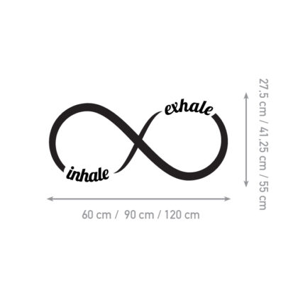 Quote Wall Sticker – Just Breathe