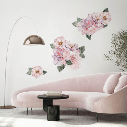 Nature Wall Decal – Pink Blossom