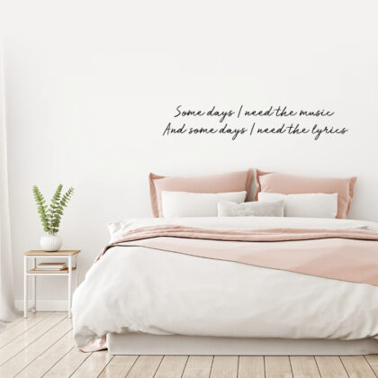 Quote Wall Sticker – Some Days