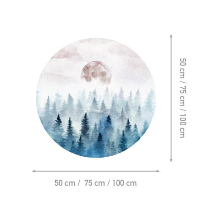 Removable Wall Decal – Under the Moon