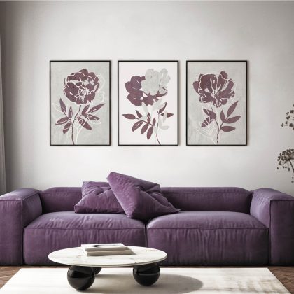 Floral Poster Set UAE – Might of Bloom