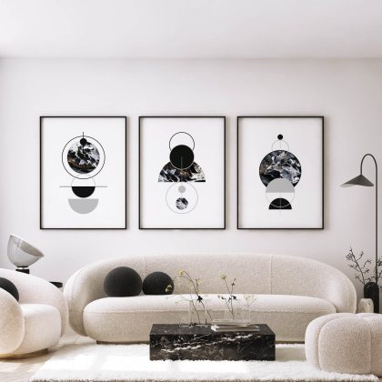 Abstract Poster Set UAE – Geocentrist Masterclass