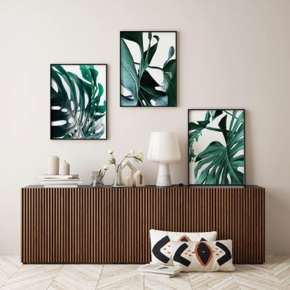 Botanical Poster Set UAE – Monstera Magnifica
