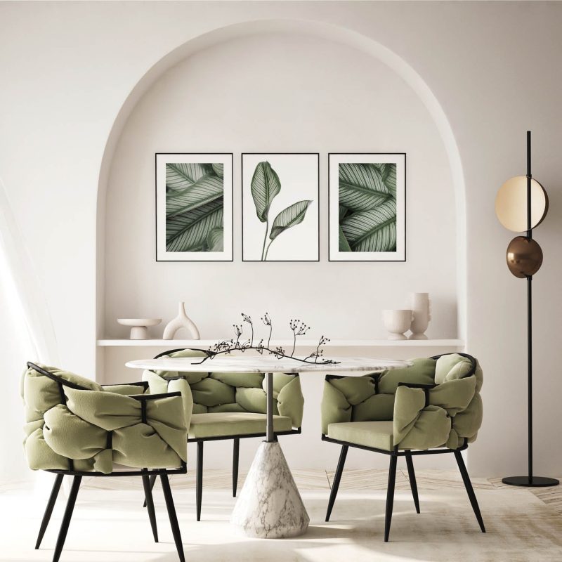 Abstract Poster Set UAE – Crochet of Gaia