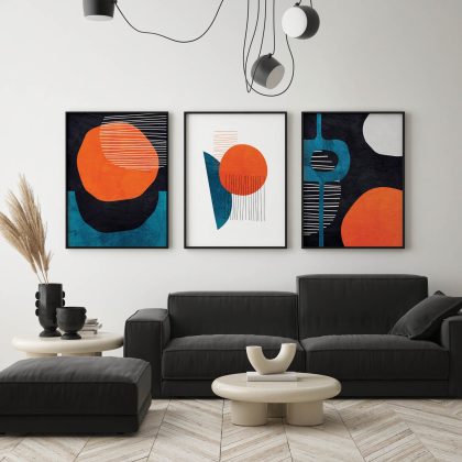 Abstract Poster Set UAE – Stories of Grandure