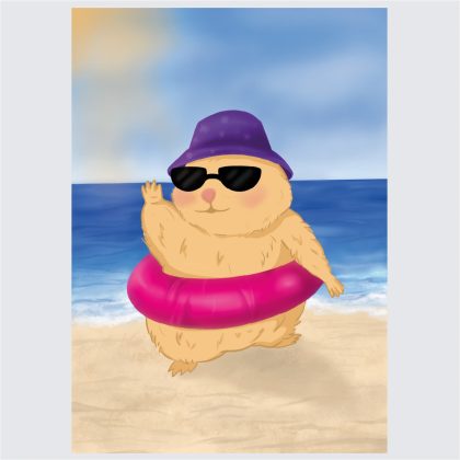 Kids Wall Poster Set | Beachside Fashion