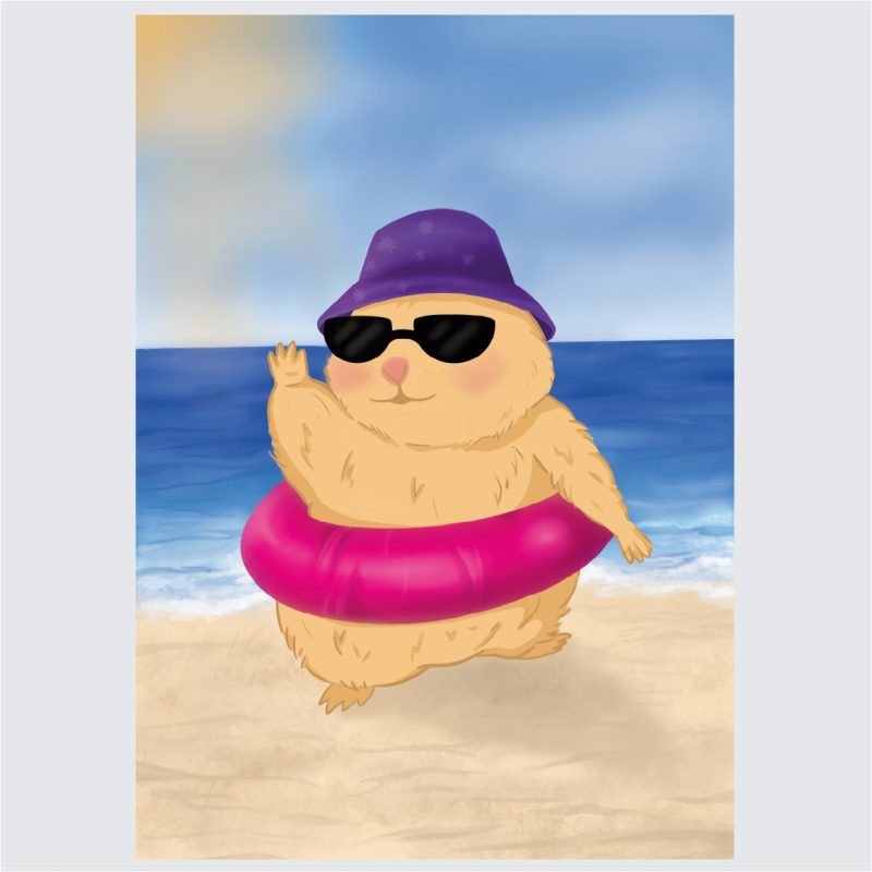 Kids Wall Poster Set | Beachside Fashion - Image 2