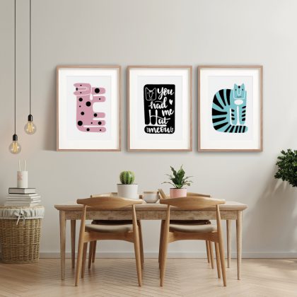 Quote Poster Set UAE – Feline Epilogue