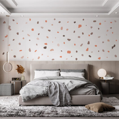 Removable Wall Decal – Terrazzo Natural Pebble