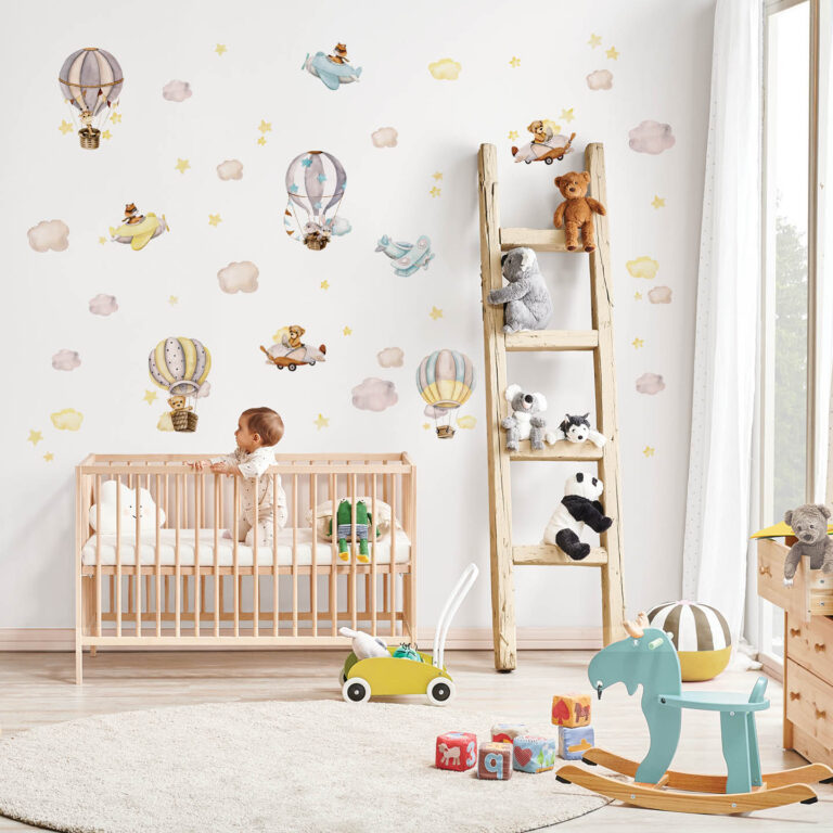 Premium Wall Stickers for Chilren's room Among The Clouds - Sticky Gecko