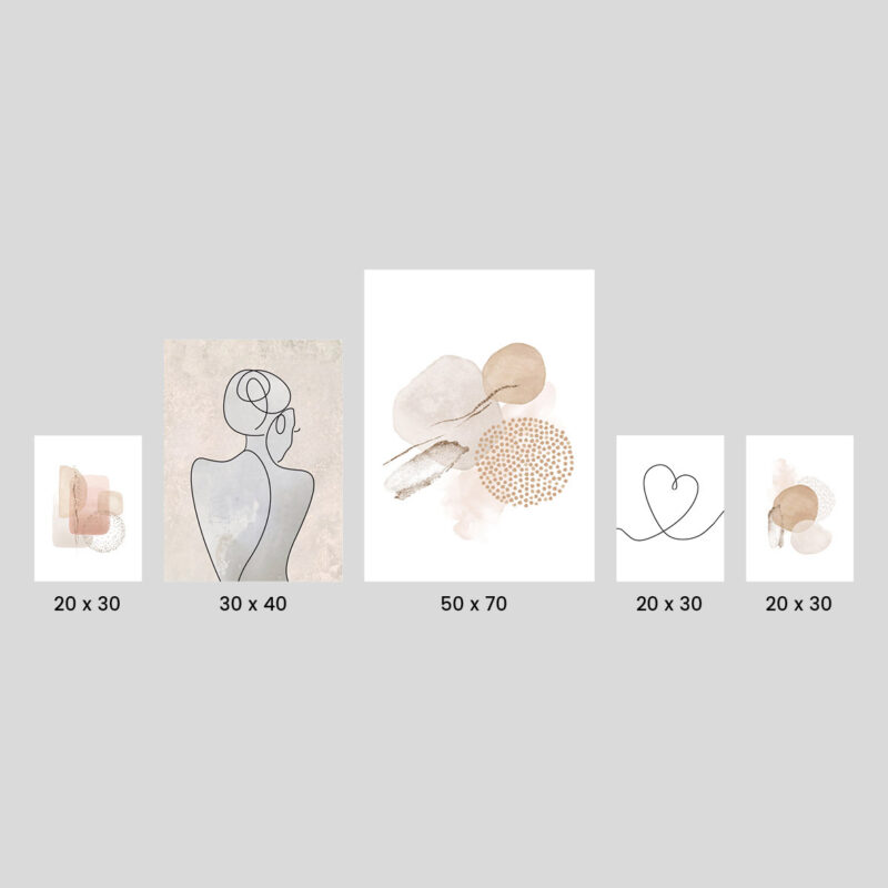 Poster Set – Minimal Contours - Image 2