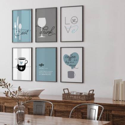 Poster Set – Savor and Sip