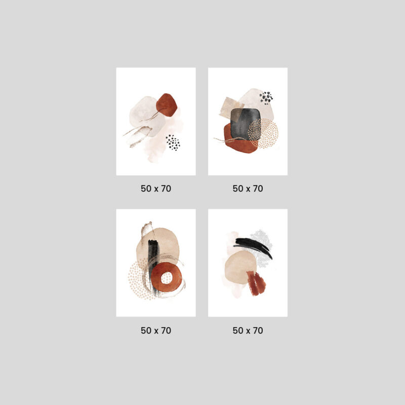 Poster Set – Terracotta Tranquility - Image 2