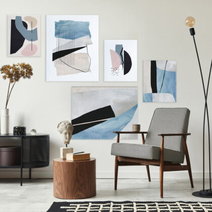 Modern Wall Art Poster Set – Zen Harmony