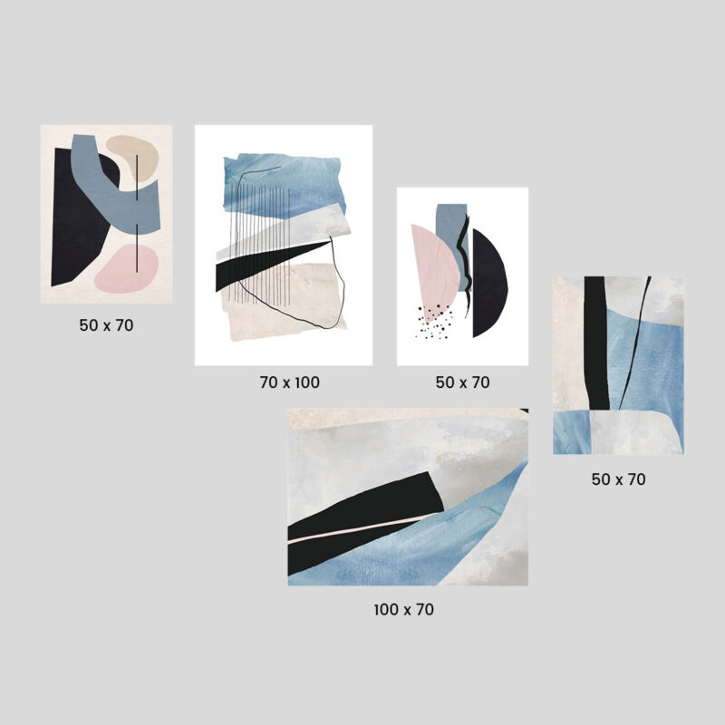 Modern Wall Art Poster Set – Zen Harmony - Image 2